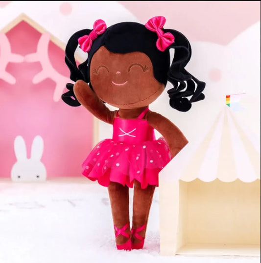 13" African American Ballerina Keepsake Doll