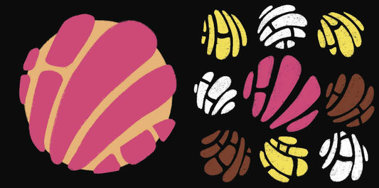 Pan Dulce: A High Contrast Yummy Board Book (Bilingual: English/Spanish)