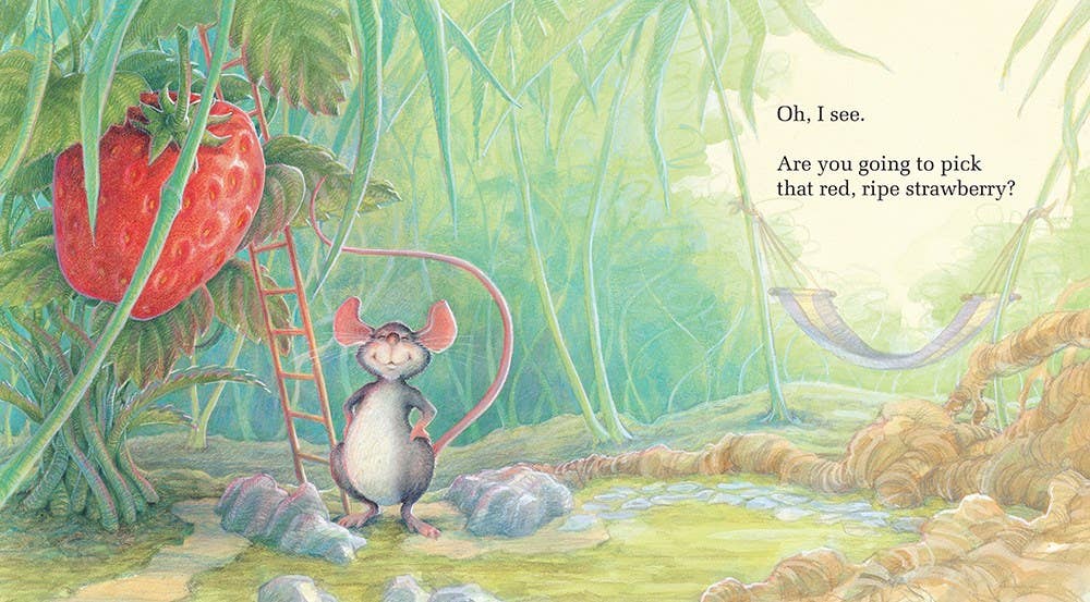 The Little Mouse, the Red Ripe Strawberry, and the Big Hungry Bear