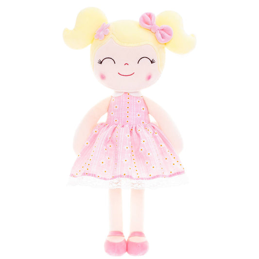 16" Keepsake Plush Doll - Pink Dress Blonde Hair