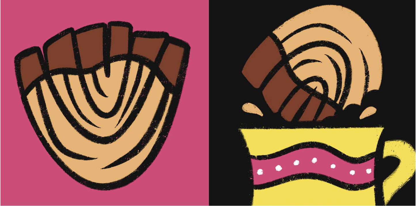 Pan Dulce: A High Contrast Yummy Board Book (Bilingual: English/Spanish)