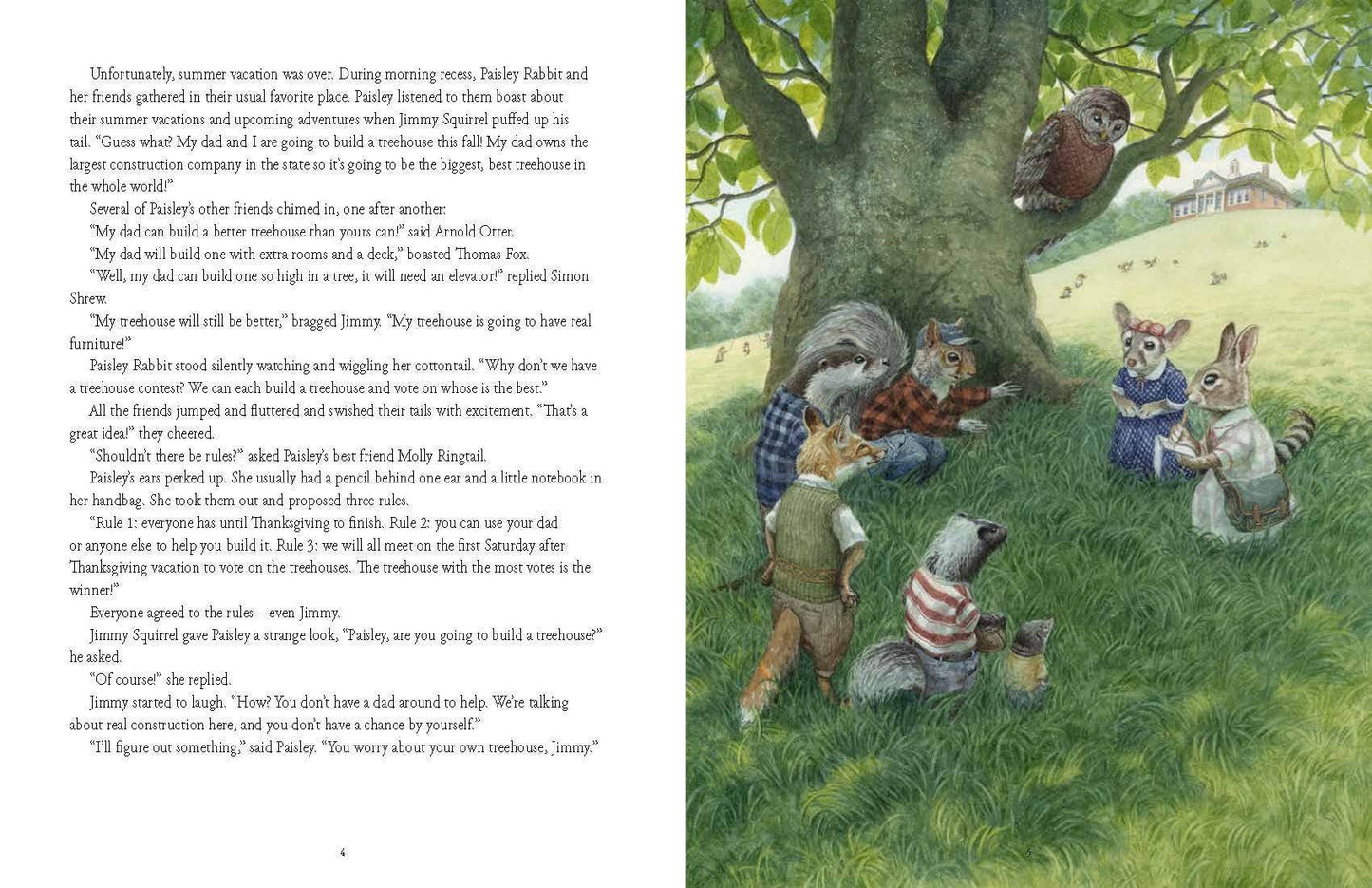 Paisley Rabbit and the Treehouse Contest