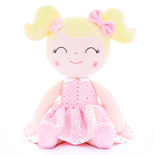 16" Keepsake Plush Doll - Pink Dress Blonde Hair