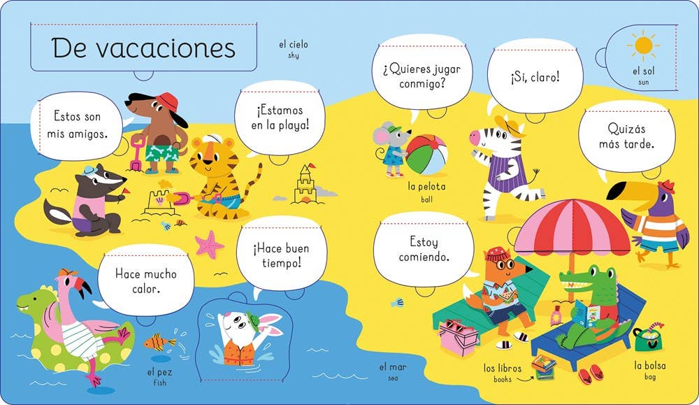 Lift-The-Flap First Spanish
