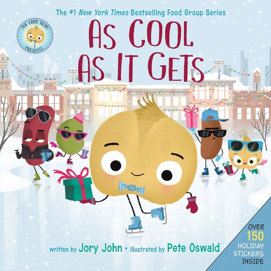 The Cool Bean Presents: As Cool as It Gets: Over 150 Stickers Inside! a Christmas Holiday Book for Kids